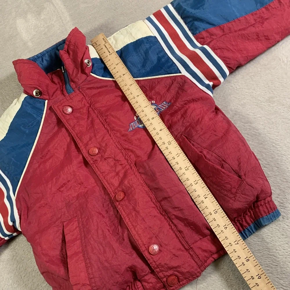 Colorado Avalanche Jacket Youth Small Reversible Red‎ Blue NHL Hockey Pro Tuff